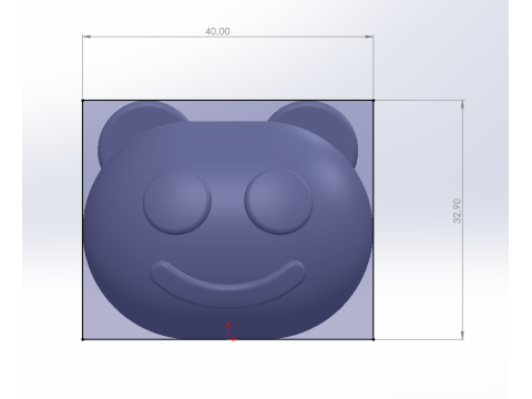 Dudu Teddy Bear 3D print model 3D Print Model