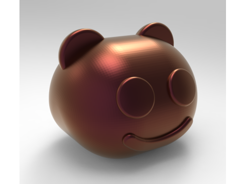 Dudu Teddy Bear 3D print model 3D Print Model
