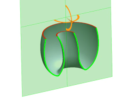 Klein Bottle - 3D Printable Math Art Keychain Multi-Format 3D Print Model