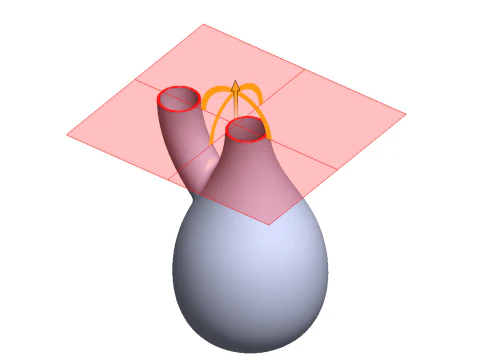 Klein Bottle - 3D Printable Math Art Keychain Multi-Format 3D Print Model