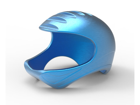 Conception de casque polyvalente - &Eacute;paisseur de coque de 10 mm - Enti&egrave;rement &eacute;volutive Modèles 3D en vedette