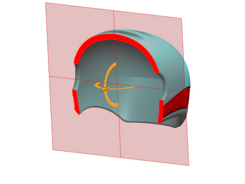 Versatile Helmet Design - 10mm Shell Thickness - Fully Scalable 3D Print Model