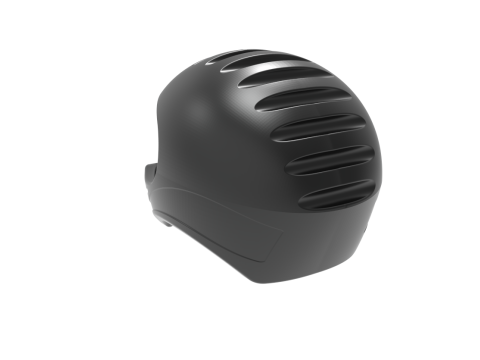 Універсальний дизайн шолома - Товщина оболонки 10 мм - Повністю масштабована 3D Принт Модель