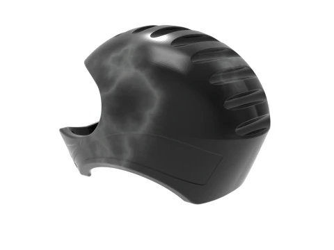 Versatile Helmet Design - 10mm Shell Thickness - Fully Scalable 3D Print Model