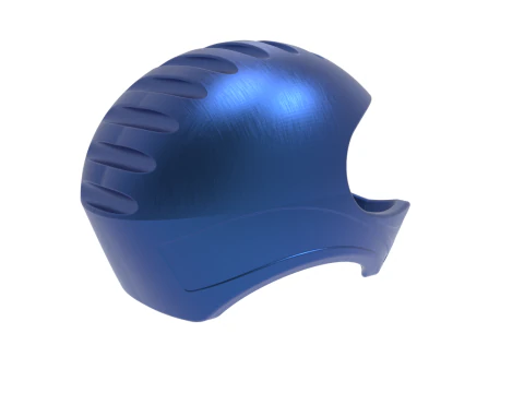 Versatile Helmet Design - 10mm Shell Thickness - Fully Scalable 3D Print Model