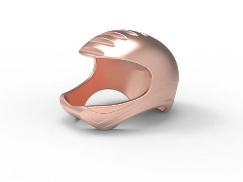 Versatile Helmet Design - 10mm Shell Thickness - Fully Scalable 3D Print Model