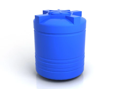 Zbiornik na wodę wysokiej jakości, przemysłowy magazyn 3D Model 3D