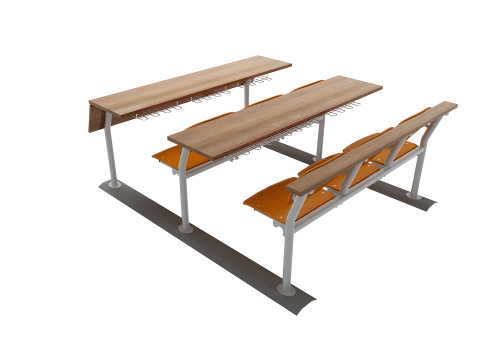 Biurko wykładowe Model 3D