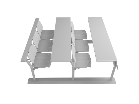 Biurko wykładowe Model 3D