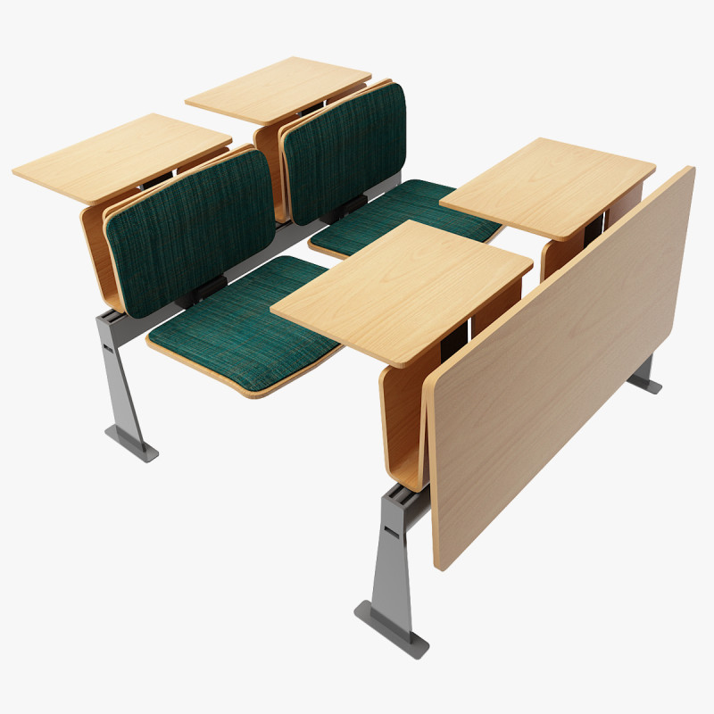 Lecture Desk 2 3D Model .c4d .max .obj .3ds .fbx .stl .blend