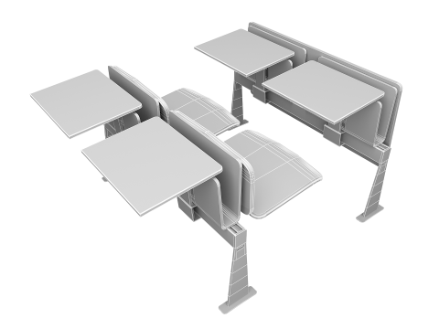 Lecture Desk 2 3D Model