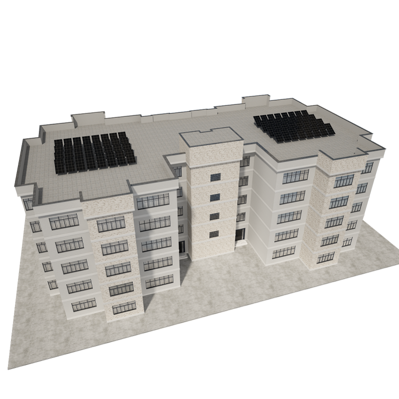 Житловий будинок з інтер'єром 3D Модель .c4d .max .obj .3ds .fbx .stl .blend 