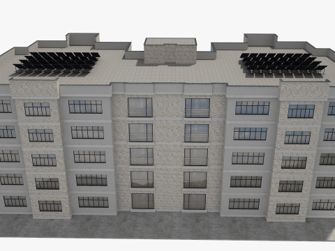 Житловий будинок з інтер'єром 3D Модель