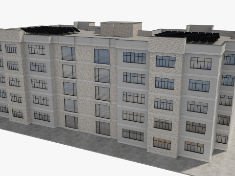 Житловий будинок з інтер'єром 3D Модель