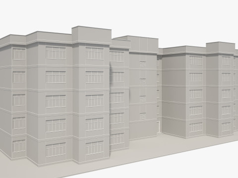 Житловий будинок з інтер'єром 3D Модель