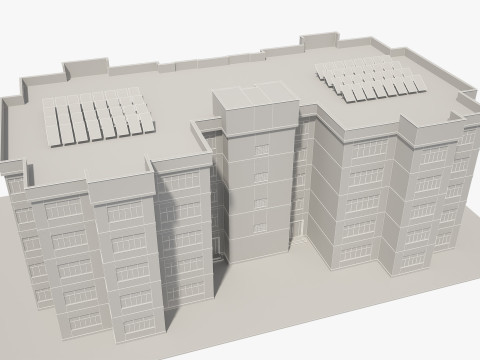 Житловий будинок з інтер'єром 3D Модель