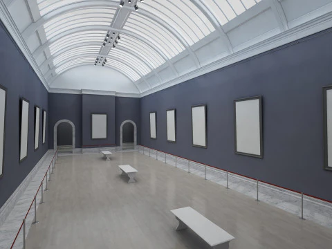 Art Gallery 2 3D Model