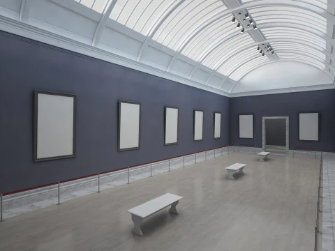 Art Gallery 2 3D Model