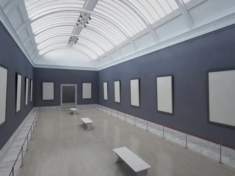Art Gallery 2 3D Model