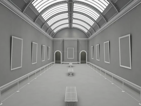 Art Gallery 2 3D Model