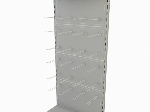 Display Rack 3D Model