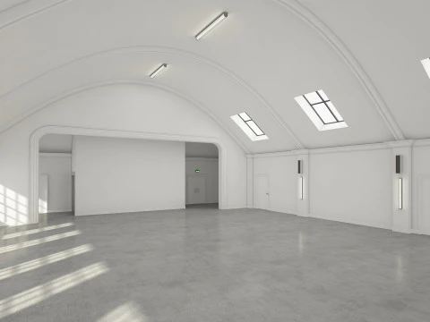 Studio di danza 1 Modello 3D