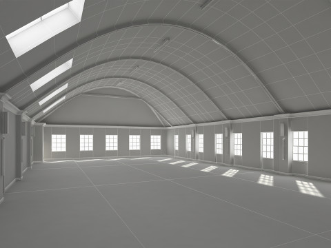 Studio de danse 1 Modèle 3D