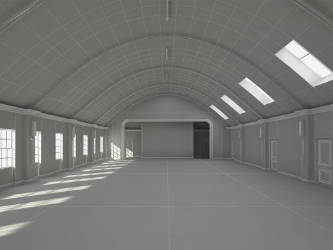 Studio de danse 1 Modèle 3D