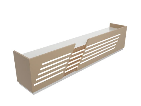Reception Desk 2 3D Model