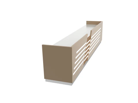 Reception Desk 2 3D Model