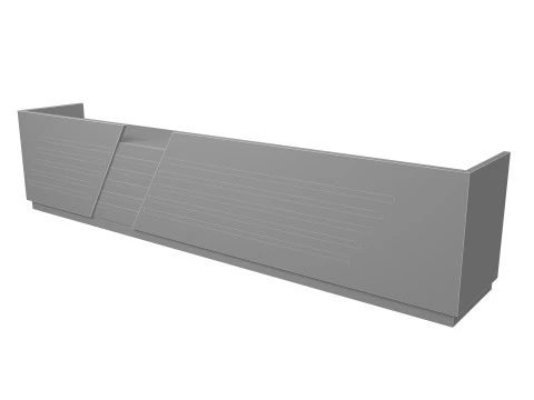 Reception Desk 2 3D Model