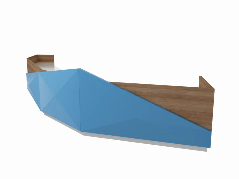 Стойка регистрации 3 3D Модель