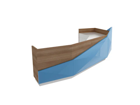Reception Desk 3 3D Model
