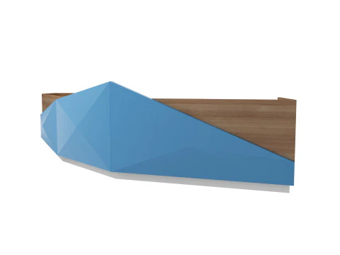 Reception Desk 3 3D Model