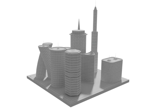 Future Building 2 3D Model