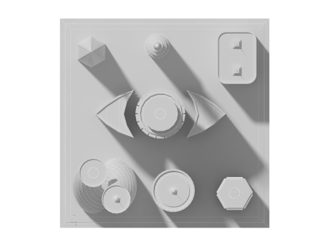 Gedung Masa Depan 2 Model 3D