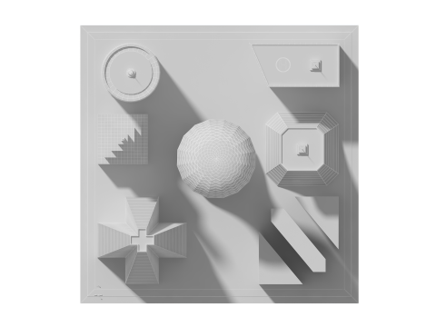 Будущее здание 3 3D Модель