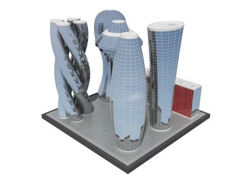 Future Building 5 3D Model