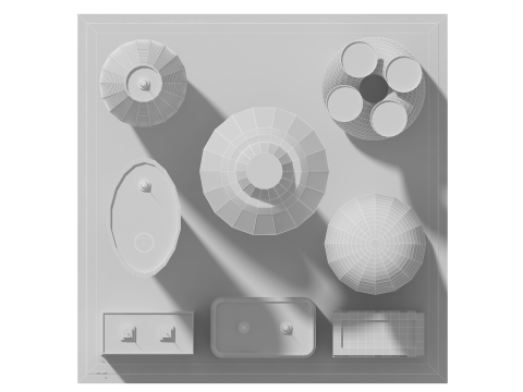 Futur b&acirc;timent 5 Modèle 3D