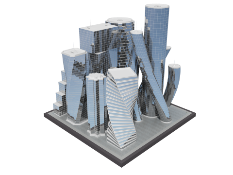 未来6号館 3Dモデル