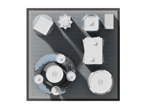 未来6号館 3Dモデル