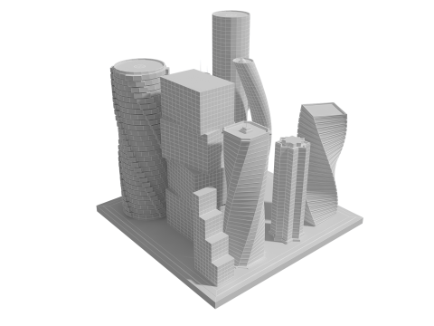 未来6号館 3Dモデル