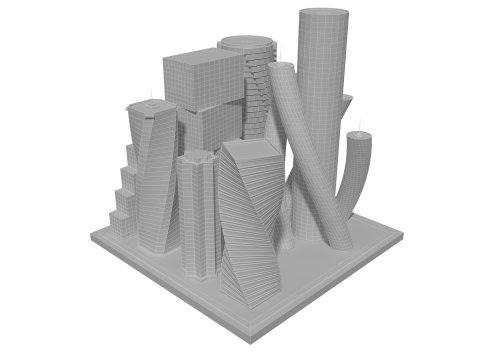 未来6号館 3Dモデル