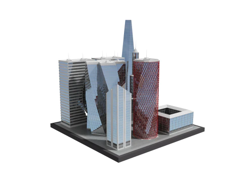 미래관 7 3D 모델