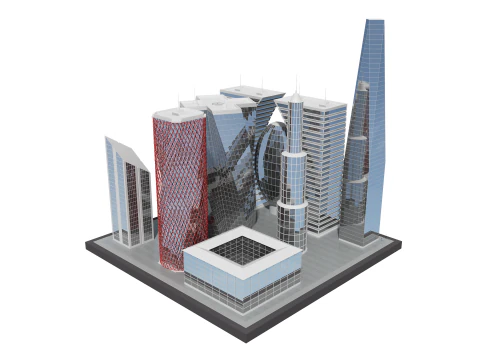 미래관 7 3D 모델