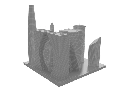 미래관 7 3D 모델
