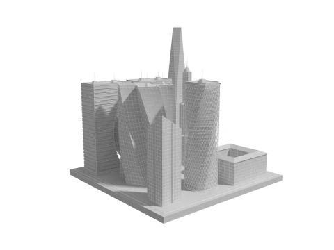 미래관 7 3D 모델