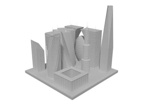미래관 7 3D 모델