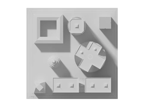 미래관 7 3D 모델