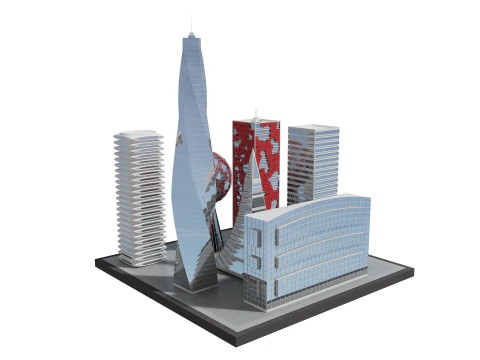 Future Building 8 3D Model